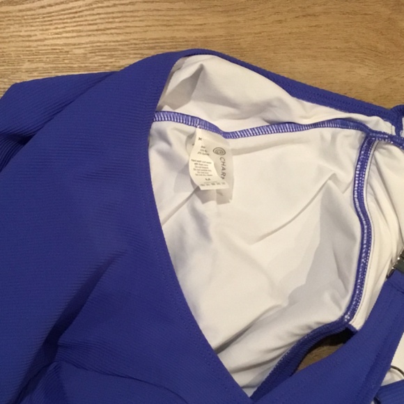 Women’s Ribbed Cutout Scoop One Piece Bathing Suit - Picture 8 of 8